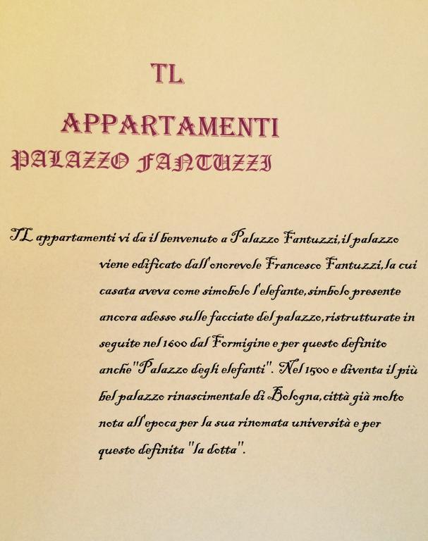 Tl Palazzo Fantuzzi Διαμέρισμα Μπολόνια Δωμάτιο φωτογραφία